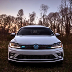 Lit Logos 2006-2024 Volkswagen Jetta GlI RGB Badge